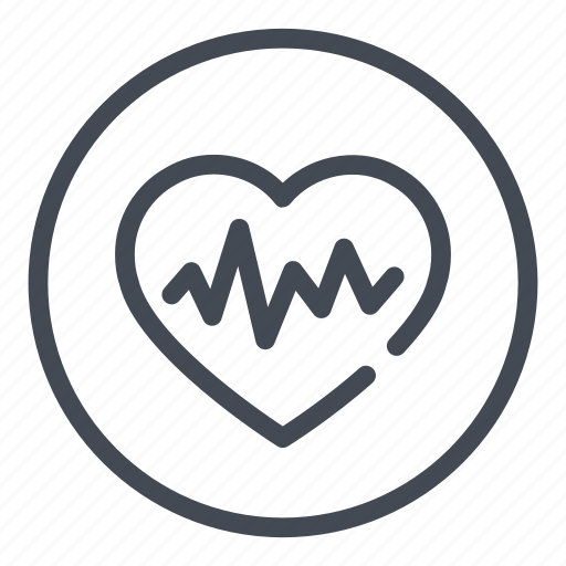 Beat, heart, heartbeat, pulse icon - Download on Iconfinder