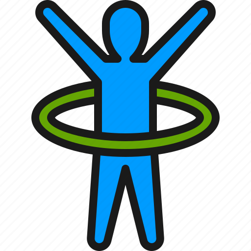 Fitness, hulahoop, exercise, heart icon - Download on Iconfinder