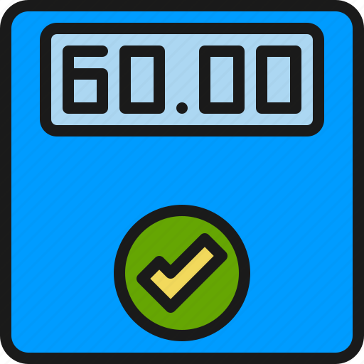 Fitness, weight, health, scale icon - Download on Iconfinder