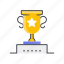 achievement, award, cup, reward, win 