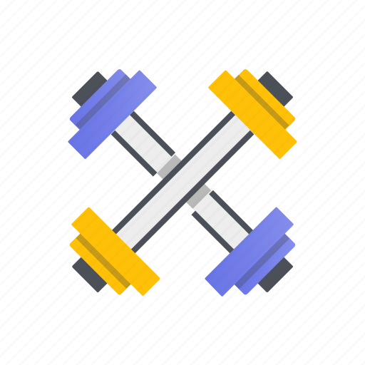 Weights, dumbbell, exercise, fitness, gym icon - Download on Iconfinder