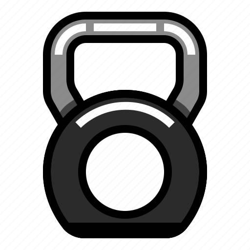 Fitness, gym, healthy, kettlebell, weight icon - Download on Iconfinder