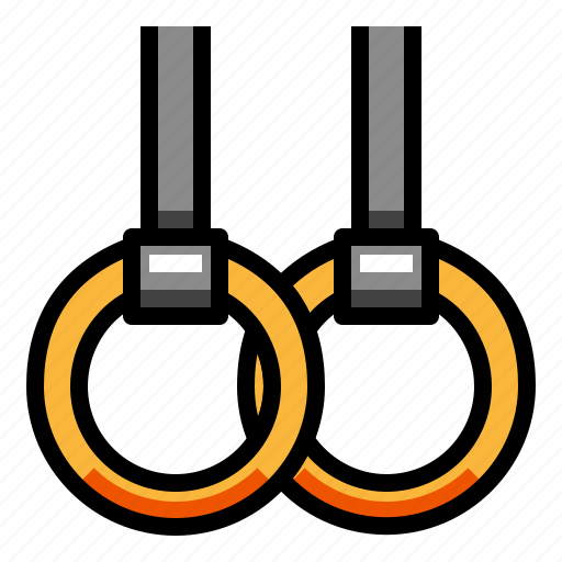 Fitness, gym, gymnastic, olympics, rings icon - Download on Iconfinder