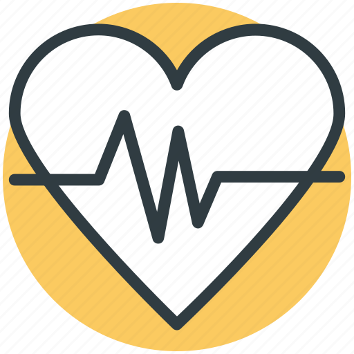 Heart rate, heartbeat, lifeline, pulsation, pulse rate icon - Download on Iconfinder
