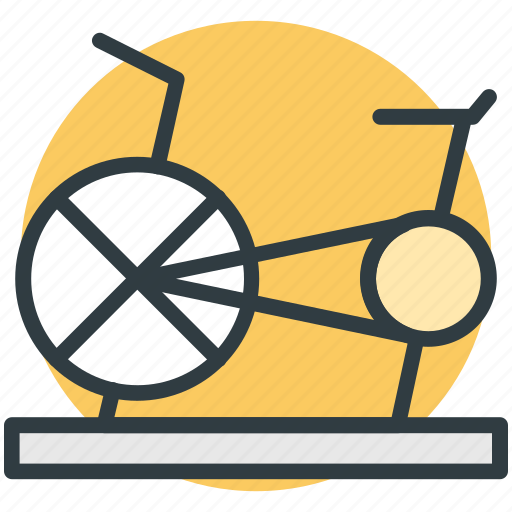 Cycle ergometer, exercise bicycle, exercise bike, exercycle, stationary bicycle icon - Download on Iconfinder