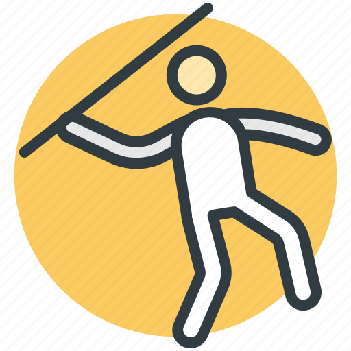 Javelin thrower, olympics, sports, throwing game, throwing sports icon - Download on Iconfinder