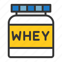 fitness, protein, whey
