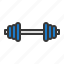 barbell, equipment, fitness, gym 