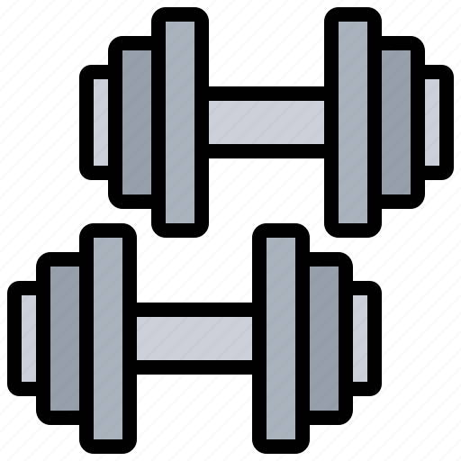Barbell, dumbbells, equipment, exercise, weightlifting icon - Download on Iconfinder