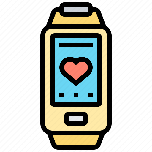 Health, heartbeat, monitor, smart, watch icon - Download on Iconfinder