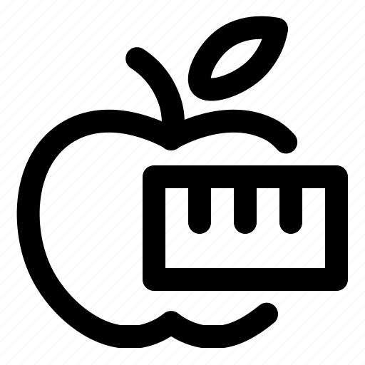 Apple, diet, health, weight loss icon - Download on Iconfinder