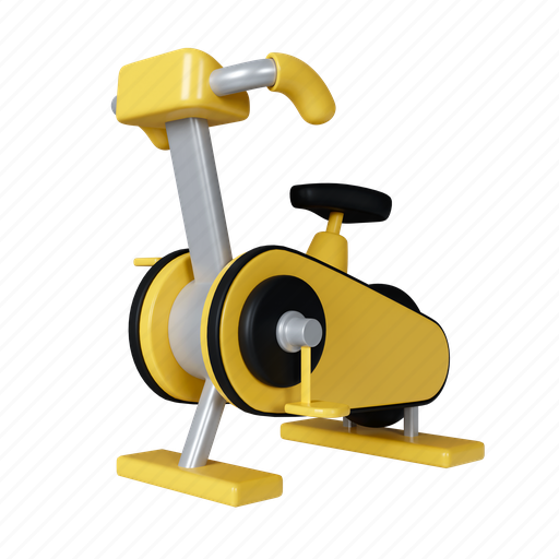 Exercise, fitness, machine, aerobic, cardio, gym, fit 3D illustration - Download on Iconfinder