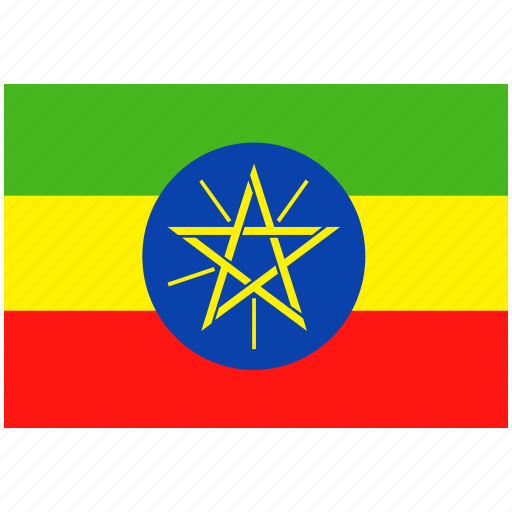 Country, ethiopia, flag, national, world icon - Download on Iconfinder