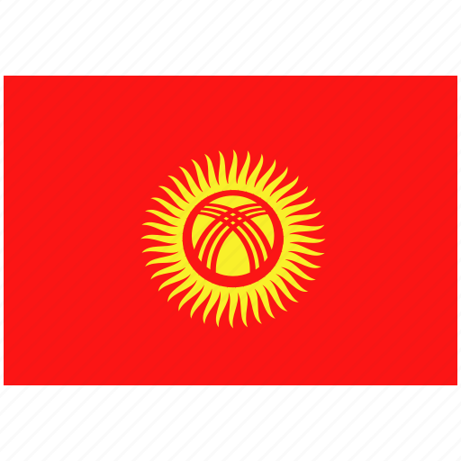 Country, flag, kyrgystan, national, world icon - Download on Iconfinder