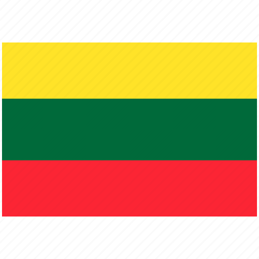 Country, flag, lithuania, national, world icon - Download on Iconfinder