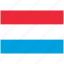 country, flag, luxembourg, national, world 