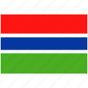 country, flag, gambia, national, world
