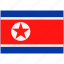 country, flag, national, north korea, world 