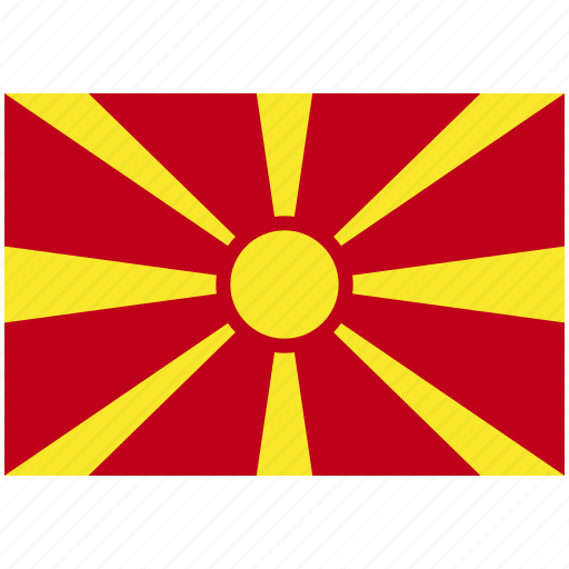 Country, flag, macedonia, national, world icon - Download on Iconfinder