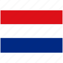 country, flag, national, netherlands, world