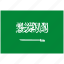 country, flag, national, saudi arabia, world 