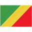 congo republic of the, country, flag, national, world 