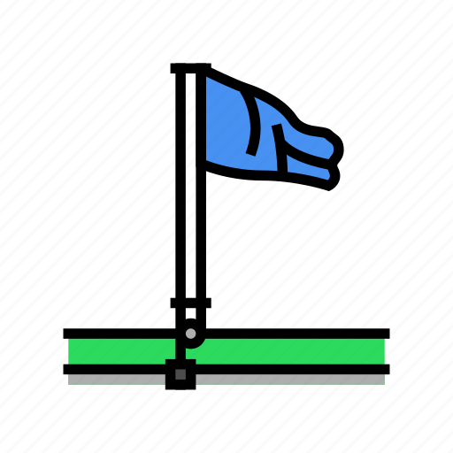 Pole, flag, color, start, web, pennant icon - Download on Iconfinder