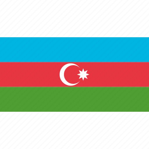 Azerbaijan, country, flag icon - Download on Iconfinder