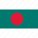bangladesh, country, flag
