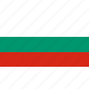 bulgaria, country, flag