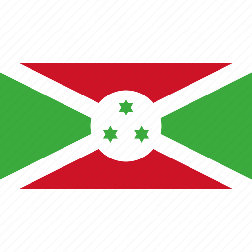 Burundi, country, flag icon - Download on Iconfinder