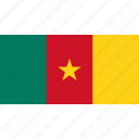 cameroon, country, flag