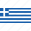 country, flag, greece 