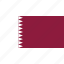 country, flag, qatar 