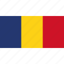 country, flag, romania