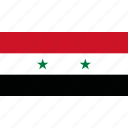country, flag, syria