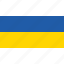 country, flag, ukraine 