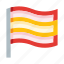 flag, wave, country, national, location, navigation 