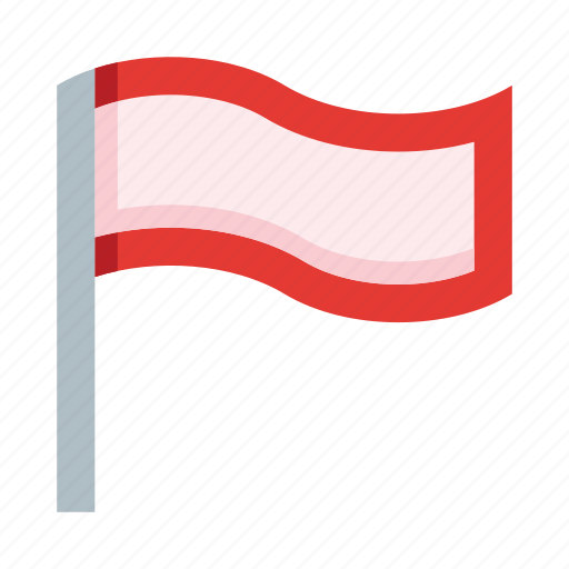 Flag, flagpole, wave, country, national, nation, pin icon - Download on Iconfinder