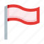 flag, flagpole, wave, country, national, nation, pin 