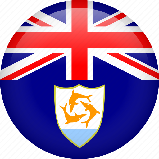Anguilla, country, flag, nation icon - Download on Iconfinder