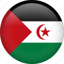 country, flag, nation, western sahara