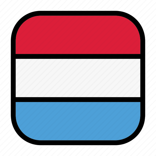 Flags, luxembourg, flag, country, world, national, nation icon - Download on Iconfinder