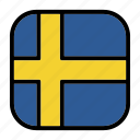 flags, sweden, flag, country, world, national, nation, countries, flag variant