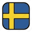 flags, sweden, flag, country, world, national, nation, countries, flag variant 