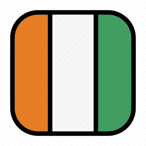Flags, ivory coast, flag, country, world, national, nation icon - Download on Iconfinder