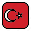 flags, turkey, flag, country, world, national, nation, countries, flag variant 