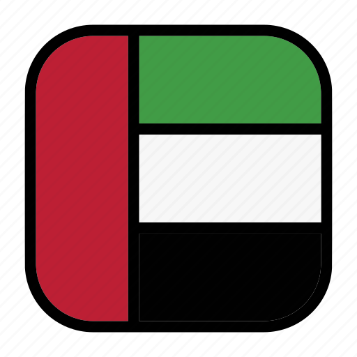 Flags, united arab emirates, flag, country, world, national, nation icon - Download on Iconfinder