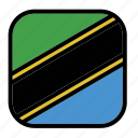 flags, tanzania, flag, country, world, national, nation, countries, flag variant