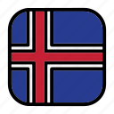 flags, iceland, flag, country, world, national, nation, countries, flag variant